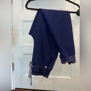 Figs High Waisted Zamora Jogger Scrub Pants- Regular- Small- Classic Navy